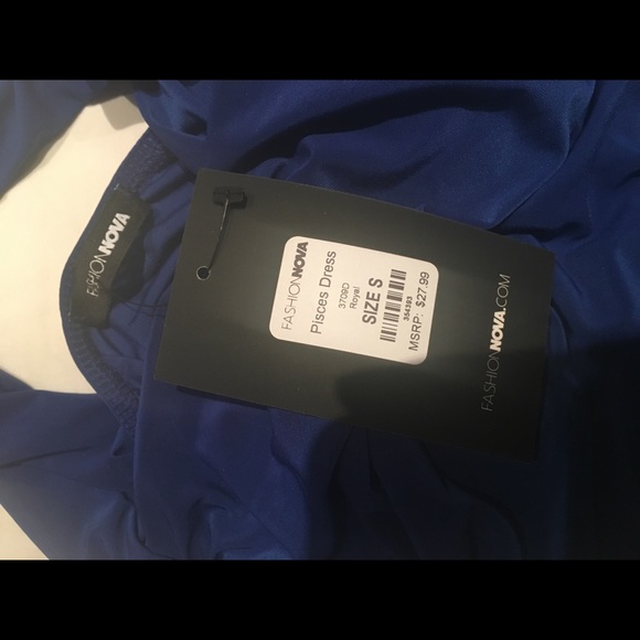 Fashion Nova Pisces Dress (Royal) - Picture 6 of 6